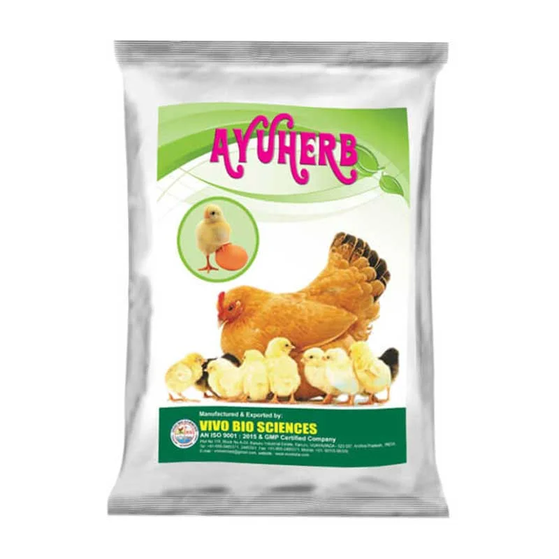 AYUHERB 1 Poultry brids Fast growth & better body weights.