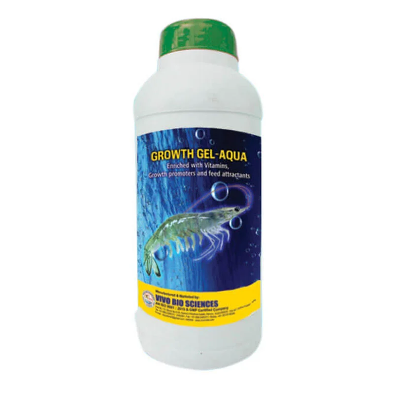GROWTH GEL-AQUA 1 aquaculture binding agent for medicines, vitamins, probiotics.