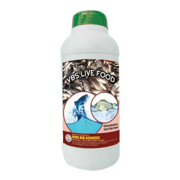 concentrated live fish food